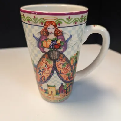 Jim Shore Angel Four Seasons Tall Mugs #3