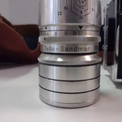 Vintage Argus Camera with Additional Lens