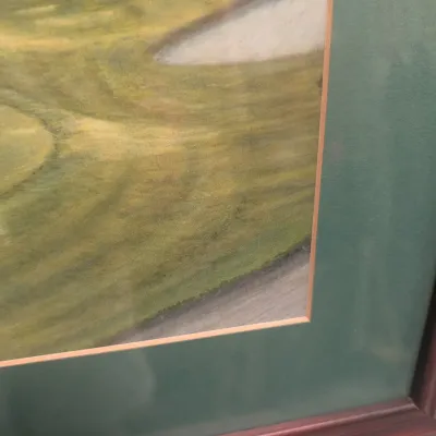 25 1/4" x 21" Augusta Golf Course By Ron Jenkins
