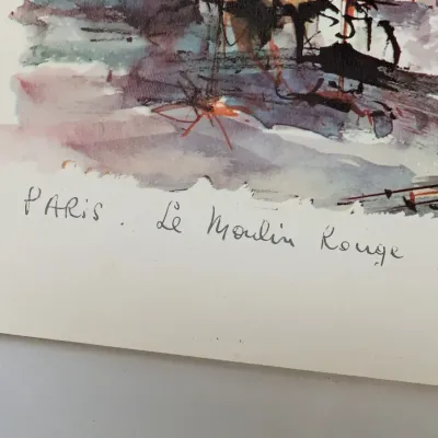 Vintage Litho Prints By C. Ducollet Paris Notre Dame