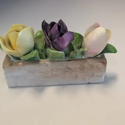 Royal Adderley Floral Bone China Porcelain Bouquets