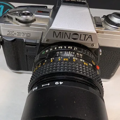 Minolta X370 35mm Manual Focus Camera - Used