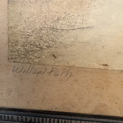 Willow Path & Phi Kappa Psi Fraternity Signed By The Artist