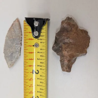 Collection of 6 Knapped Stone Artifacts, Blades & Arrowheads #2