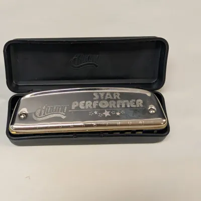 Huang Star Performer Harmonica With Case & 1984 Cassette