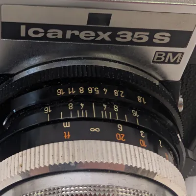 Lcarex 35S BM 35mm Camera w/ Case Untested