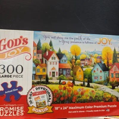 7 Used God's Refuge Promise Puzzles #2