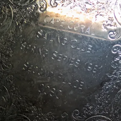 Silver Plated Round Serving Plates 1980's