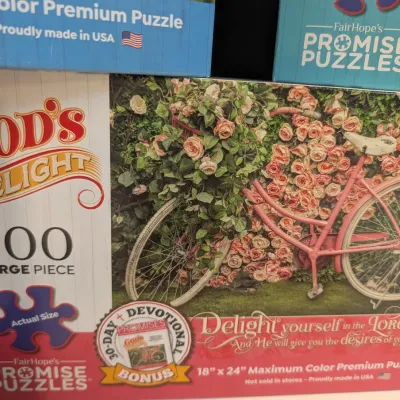 7 Used God's Refuge Promise Puzzles #2