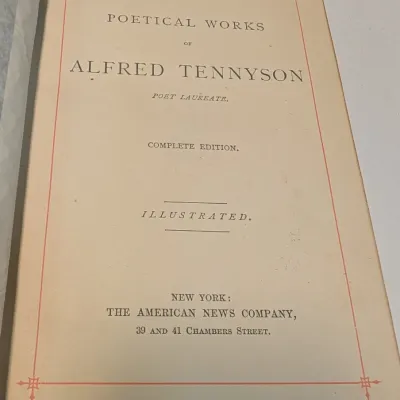 The Poetical Works Of Alfred Tennyson