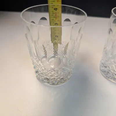 Pair Of Waterford Old Fashioned Glasses