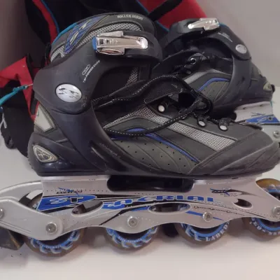 St Aerial In-Line Skates with Carry Bag- Size 9