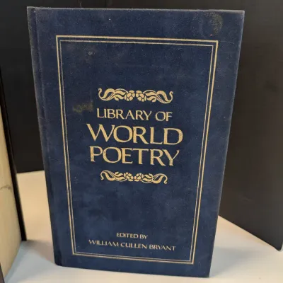 The Complete Works Of William Shakespeare Copyright 1980/1975 & Library Of World Poetry Suede Edition