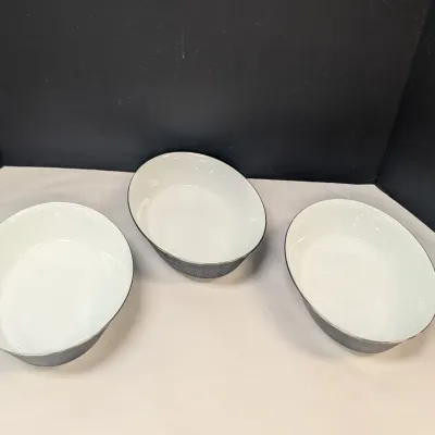 Noritake 'Mirano' Oval Bowls - Set of 3