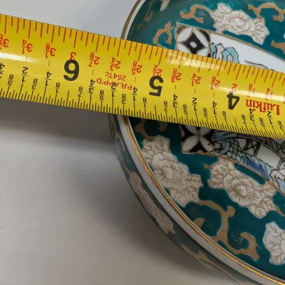 Hand Painted Gold Imari Trinket Dishes