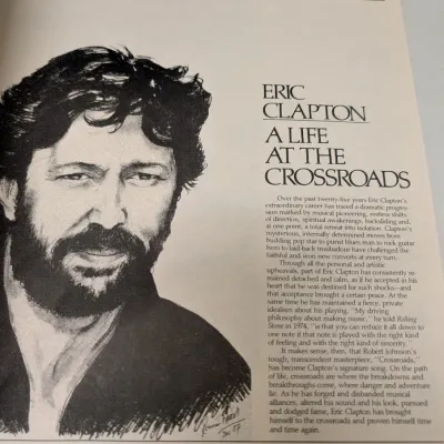 Eric Clapton Crossroads 30 Pages Booklet & Spring Tour 1992 Concert Tour Program