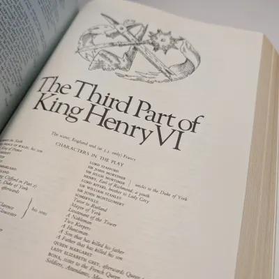 The Complete Works Of William Shakespeare Copyright 1980/1975 & Library Of World Poetry Suede Edition