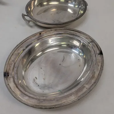 EPNS Evans X177 Serving Platter & Warming Dish