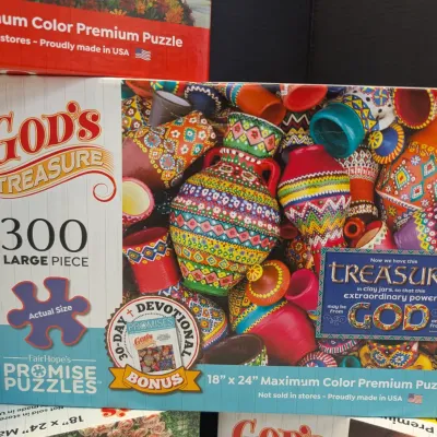 7 Used God's Refuge Promise Puzzles #2