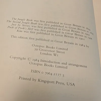 Treasury Of World Masterpieces Charles Dickens Copyright 1981, Rudyard Kipling & Herman Melville Copyright 1984
