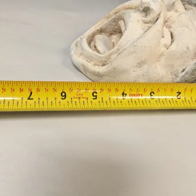 Chalkware Mask Wall Pockets