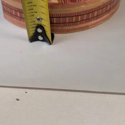 Vintage Straw Marquetry Trinket Boxes