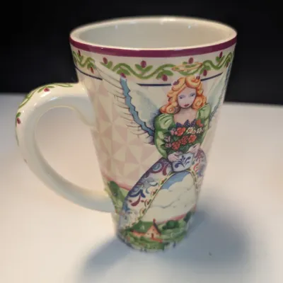 Jim Shore Angel Four Seasons Tall Mugs #3