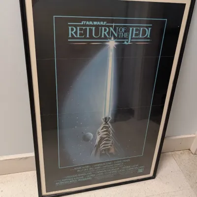 Star Wars Return Of The Jedi Movie Poster - Still Wrapped In Plastic 41 1/2" x 27"