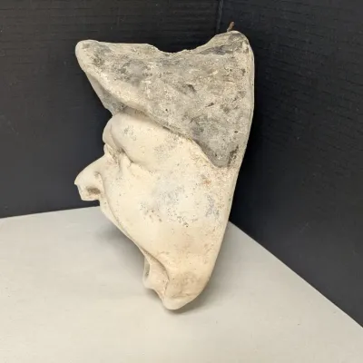 Chalkware Mask Wall Pockets