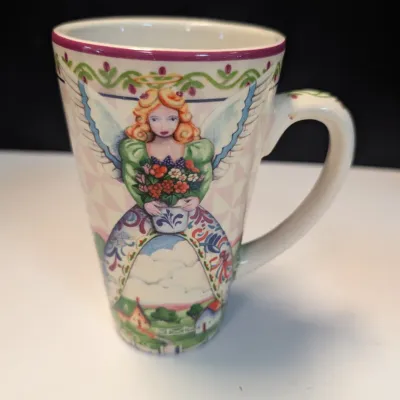 Jim Shore Angel Four Seasons Tall Mugs #3
