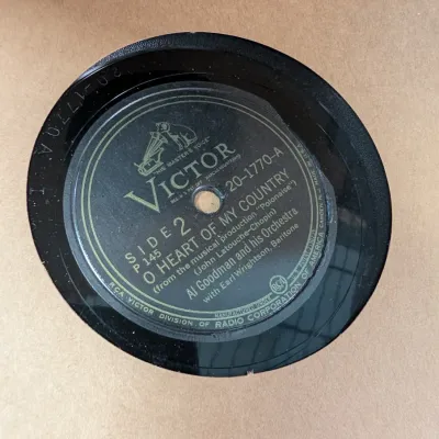 Vintage Records Various Artist - Broadway Hollywood, Frankie Carle, Glenn Miller & Jackie Gleason's
