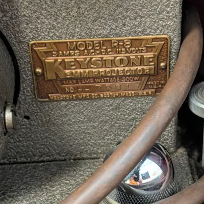 Vintage Keystone Projector With Case