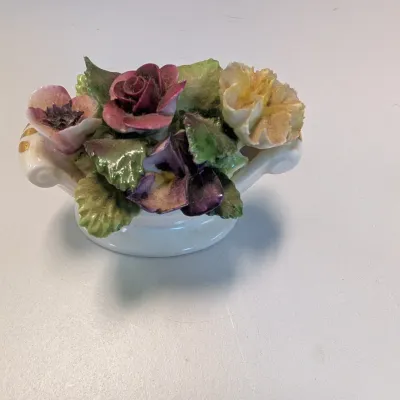 Royal Adderley Floral Bone China Porcelain Bouquets