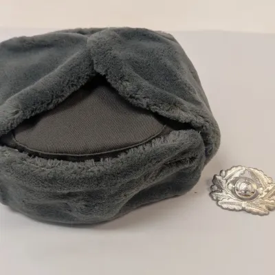 East German Army Military Winter Fur Hat