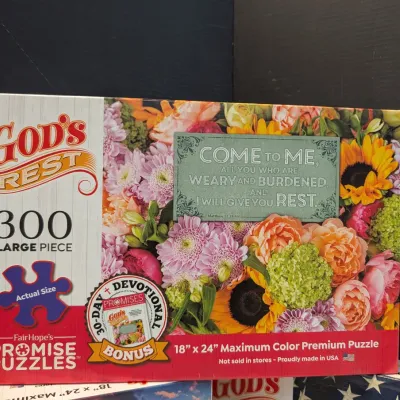 Used God's Refuge Promise Puzzles #3