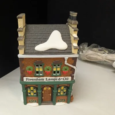 Dept 56 Village Houses, Figures & Trees
