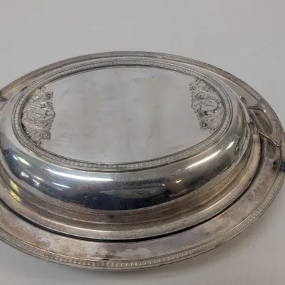 EPNS Evans X177 Serving Platter & Warming Dish