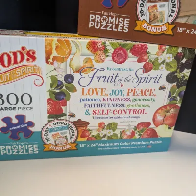 7 Used God's Refuge Promise Puzzles #1