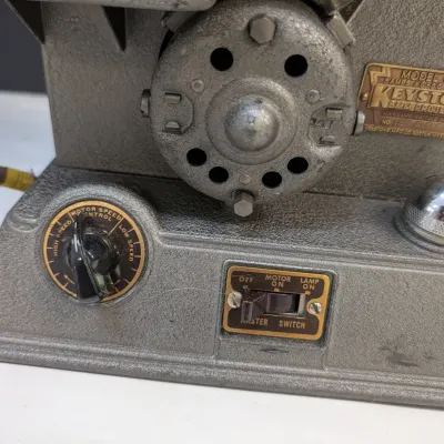 Vintage Keystone Projector With Case
