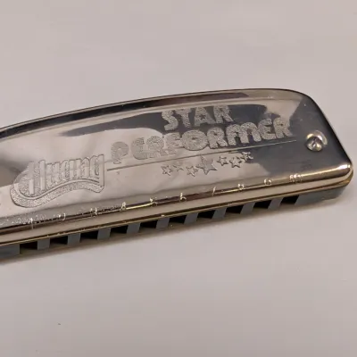 Huang Star Performer Harmonica With Case & 1984 Cassette