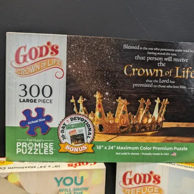 7 Used God's Refuge Promise Puzzles #1