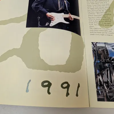 Eric Clapton Crossroads 30 Pages Booklet & Spring Tour 1992 Concert Tour Program