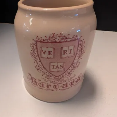 Ivory Harvard Society Mug & Collegivm Georgiopolitanvm Georgetown Mug