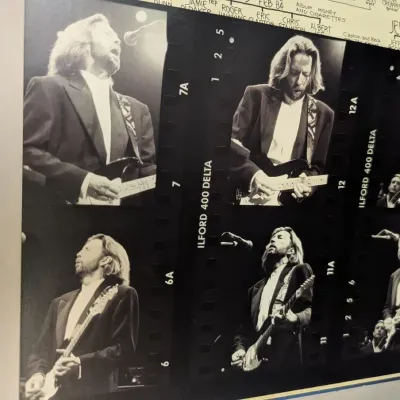 Eric Clapton Crossroads 30 Pages Booklet & Spring Tour 1992 Concert Tour Program