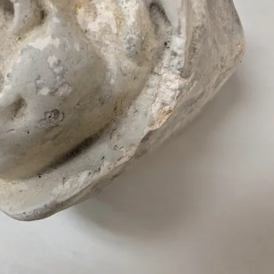 Chalkware Mask Wall Pockets