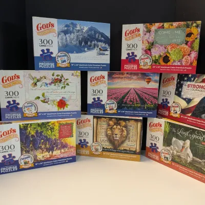 Used God's Refuge Promise Puzzles #3