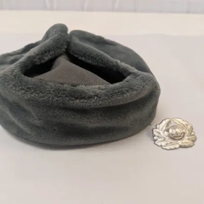 East German Army Military Winter Fur Hat