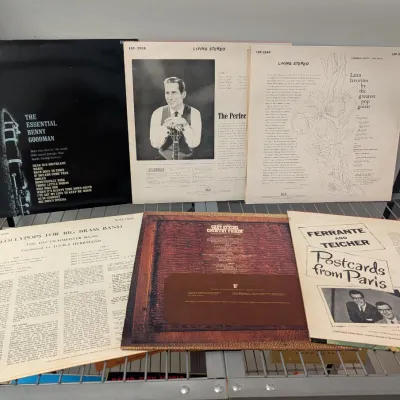 Vintage Records Various Artist Paul Whiteman, Chet Atkins, Lollipops For Big Brass Band, Madame Butterfly