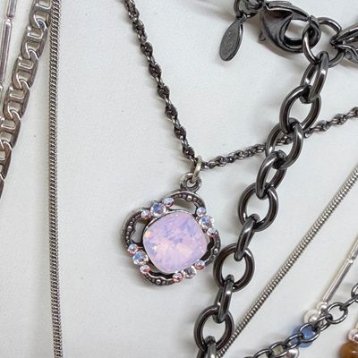 LOT 323: UNique Costume Jewlery Collection: Dream Catcher Necklace, Anne Koplik Designs and More