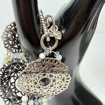 LOT 324: Costume Necklaces, Bracelet and Earrings: Brighton and More